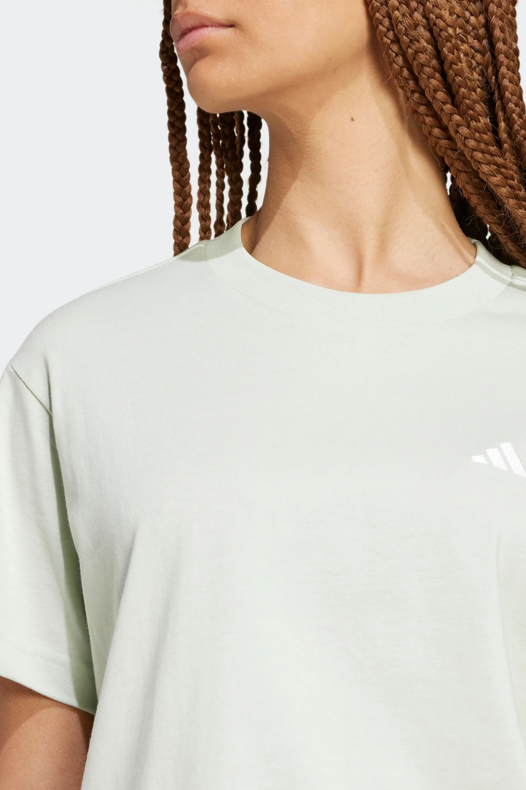 adidas Small Logo 100% Cotton T-Shirt    